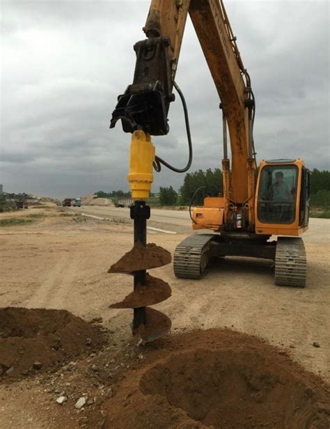 excavator auger attachment for sale